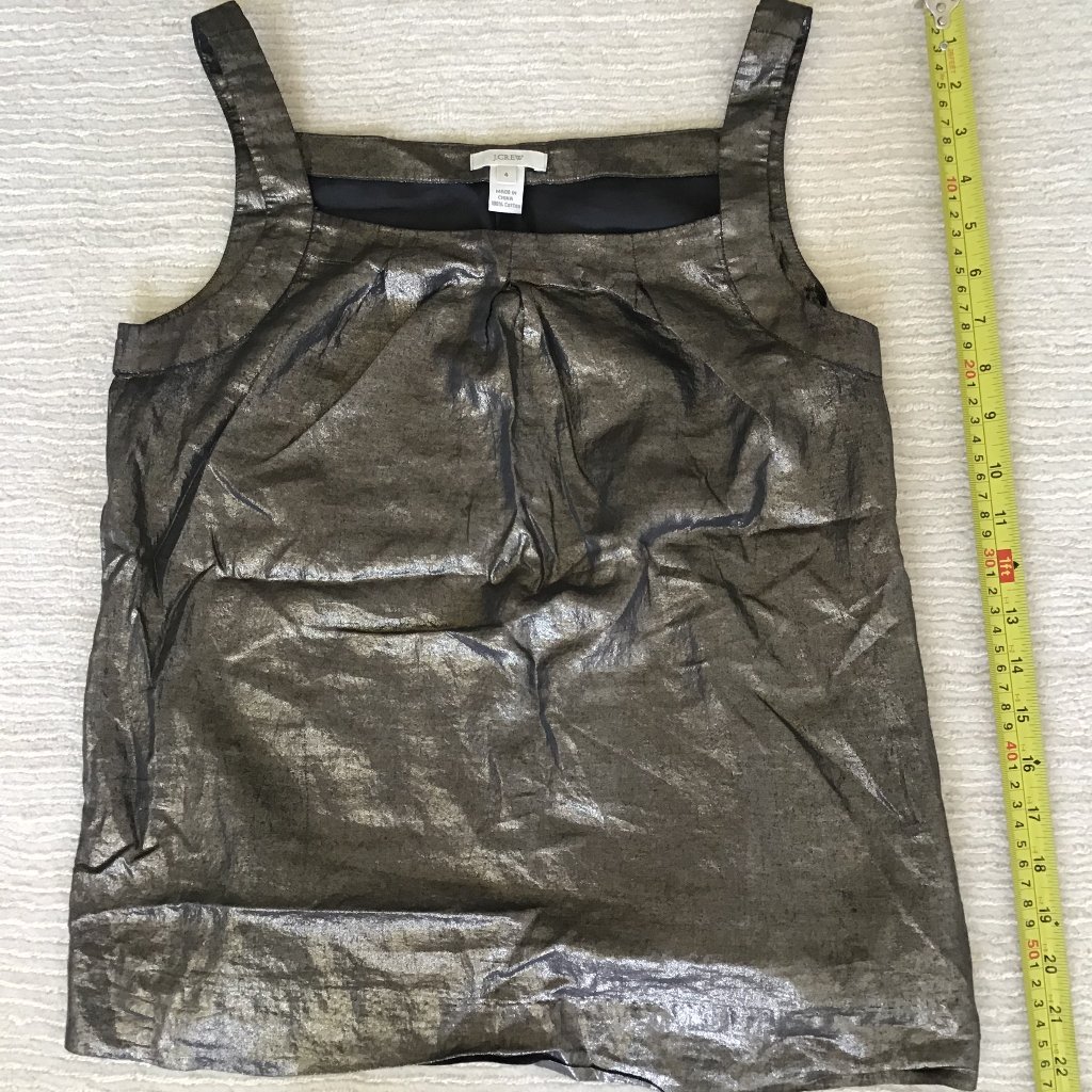 J Crew Women's Top Sleeveless